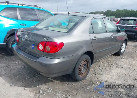 2007 Toyota Corolla Ce from USA, damaged, VIN 2T1BR32E97C781240